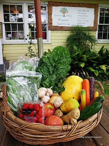 Picture of Natural Living Food Co-op large organic produce share