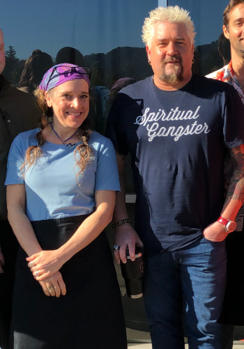 Picture of Co-op Owner and Guy Fieri